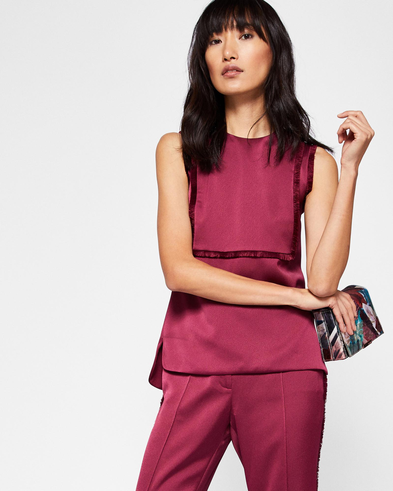 ted baker fringe sweater