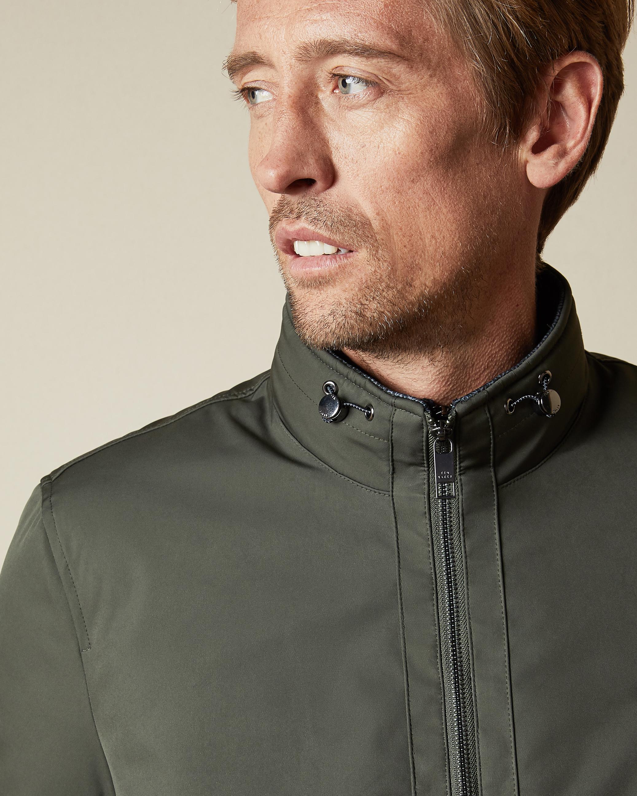 ted baker funnel neck jacket