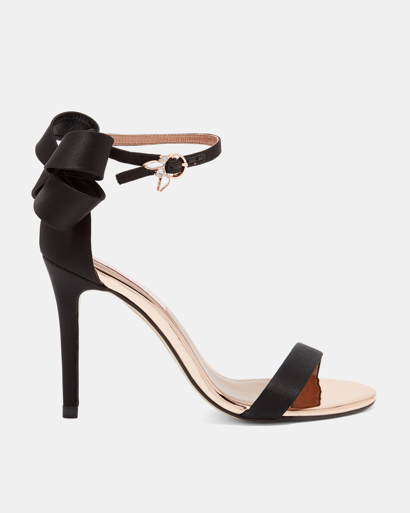 Ted Baker Bow Detail Heeled Sandals in 