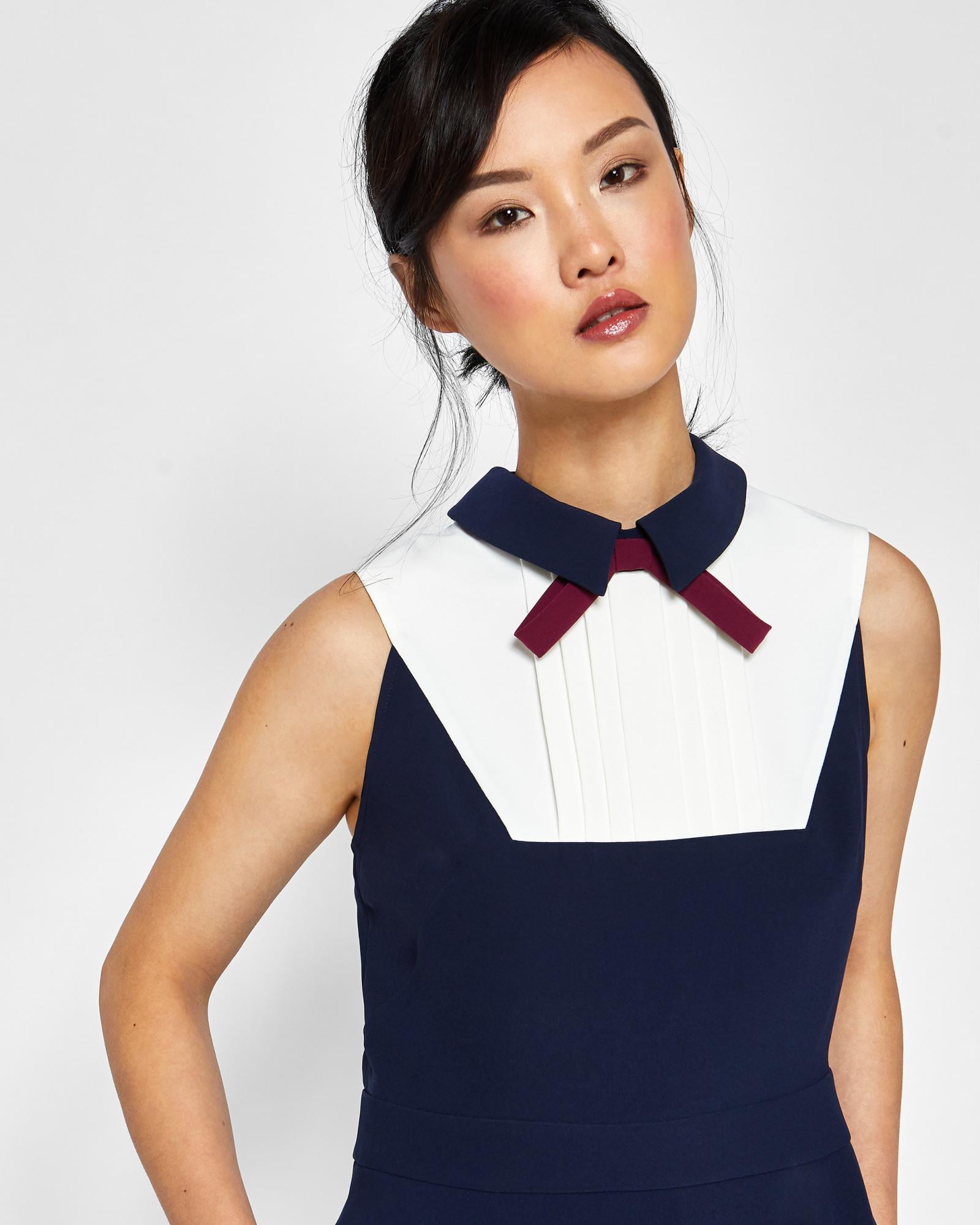 ted baker bib dress