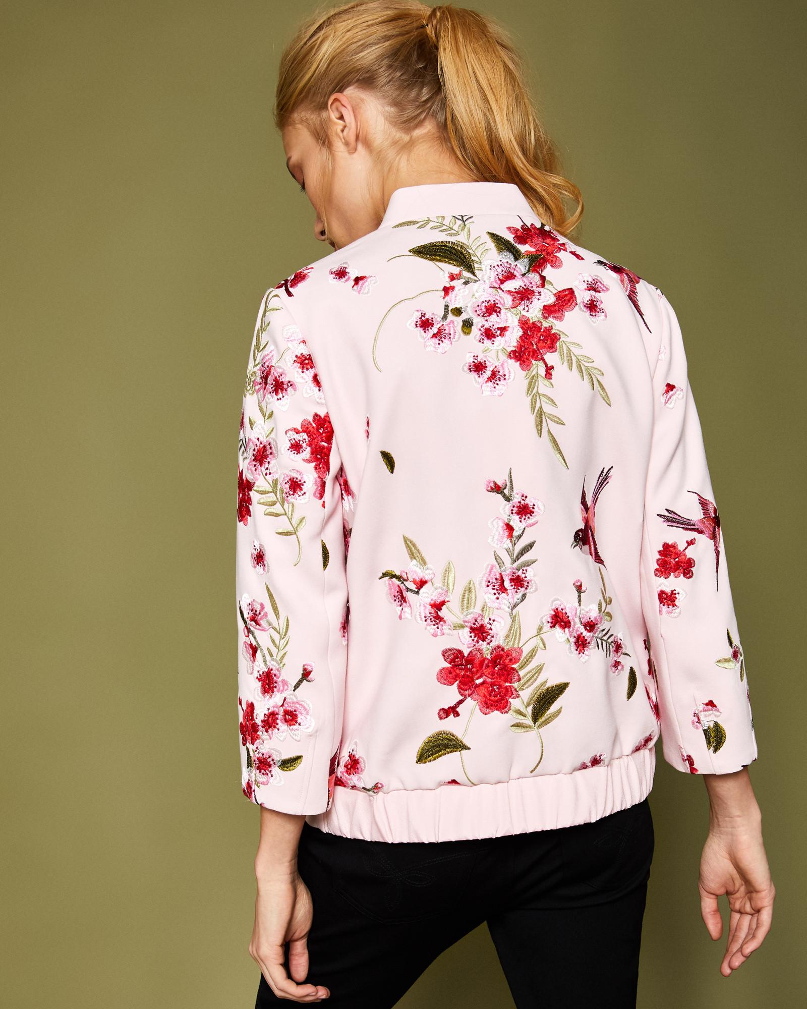 ted baker embroidered jacket