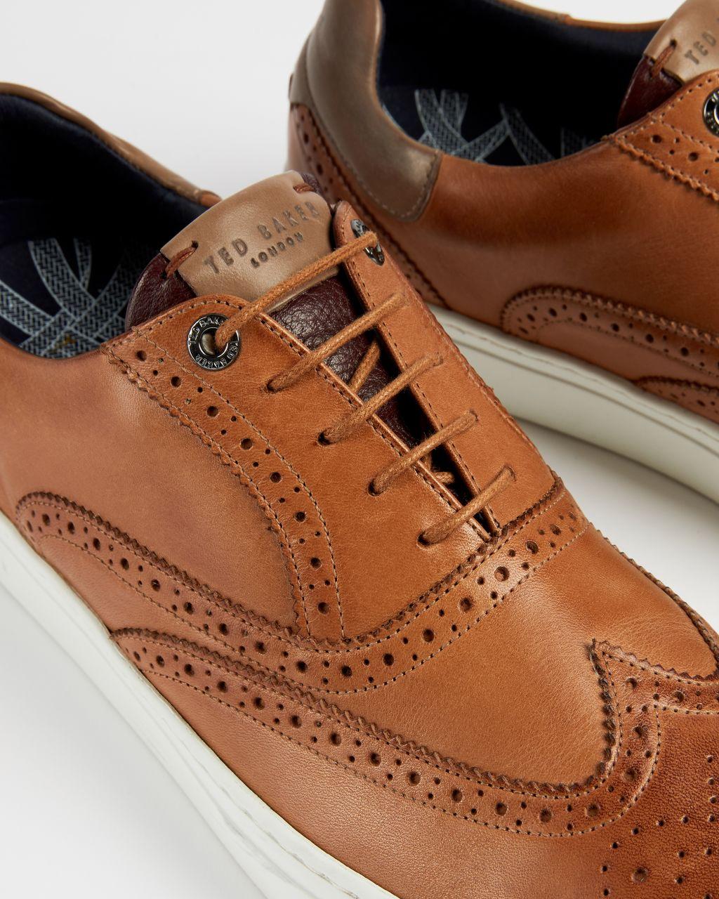 ted baker brown brogues