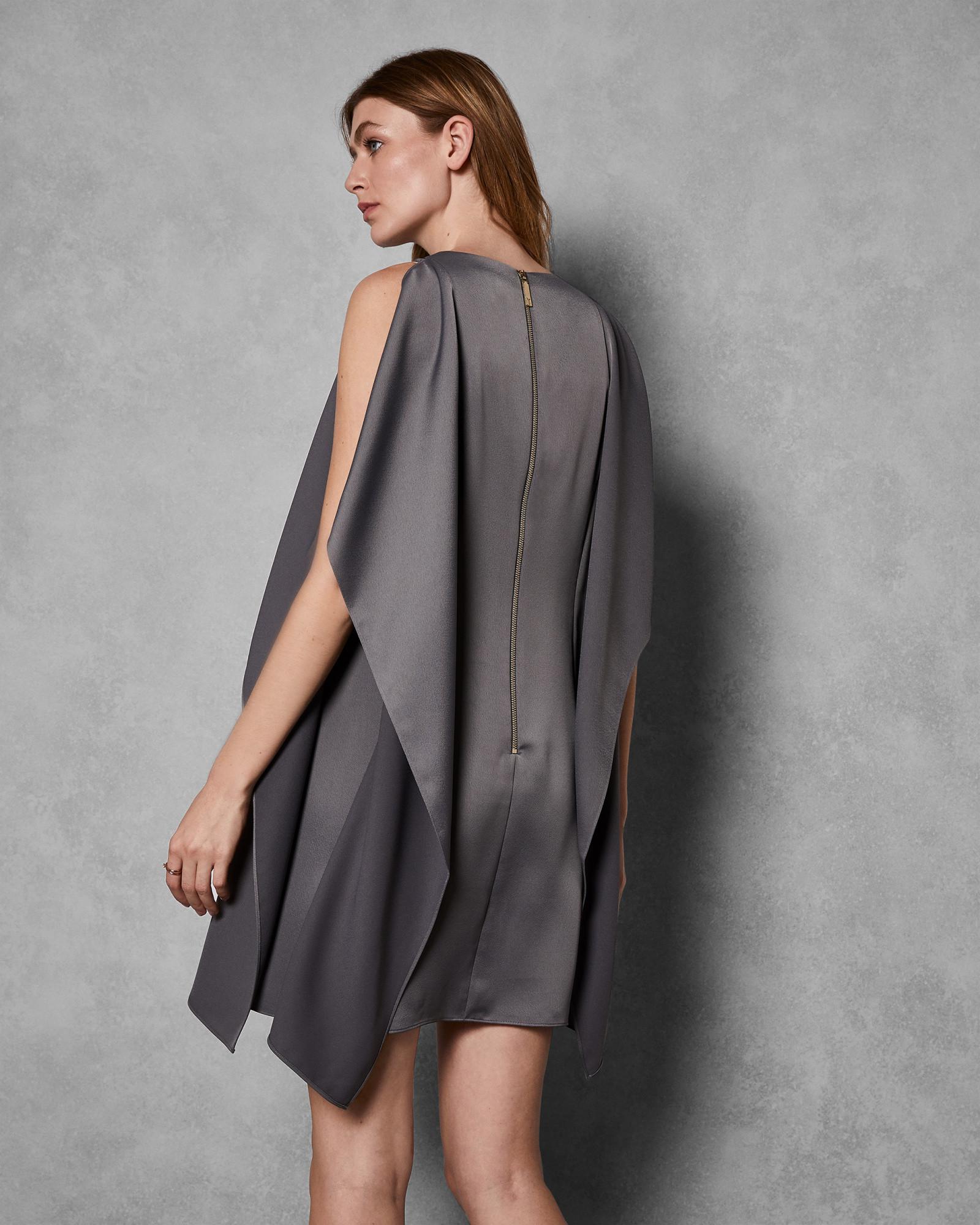 ted baker waterfall dress