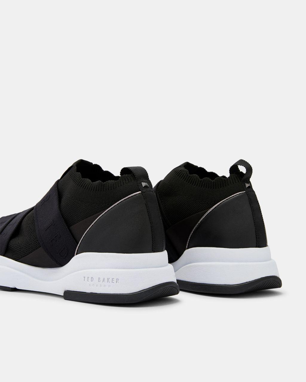ted baker elastic strap trainers