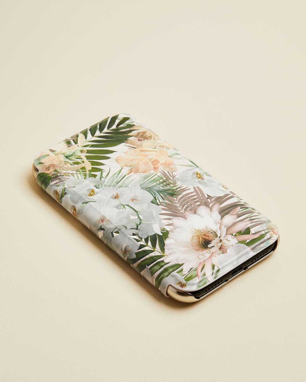 Ted Baker Woodland Iphone Xr Mirror Case in Pale Pink (Metallic) - Lyst