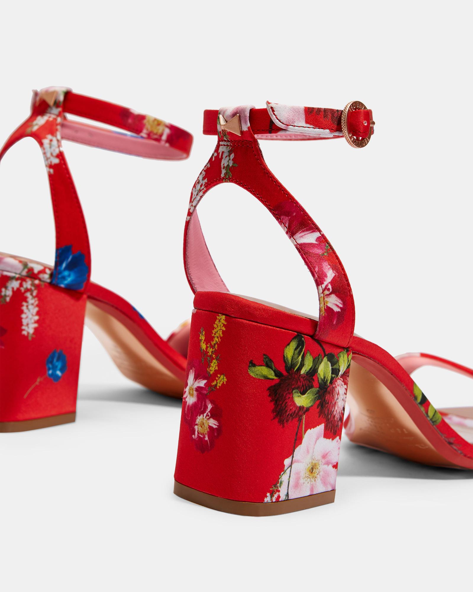 ted baker red sandals
