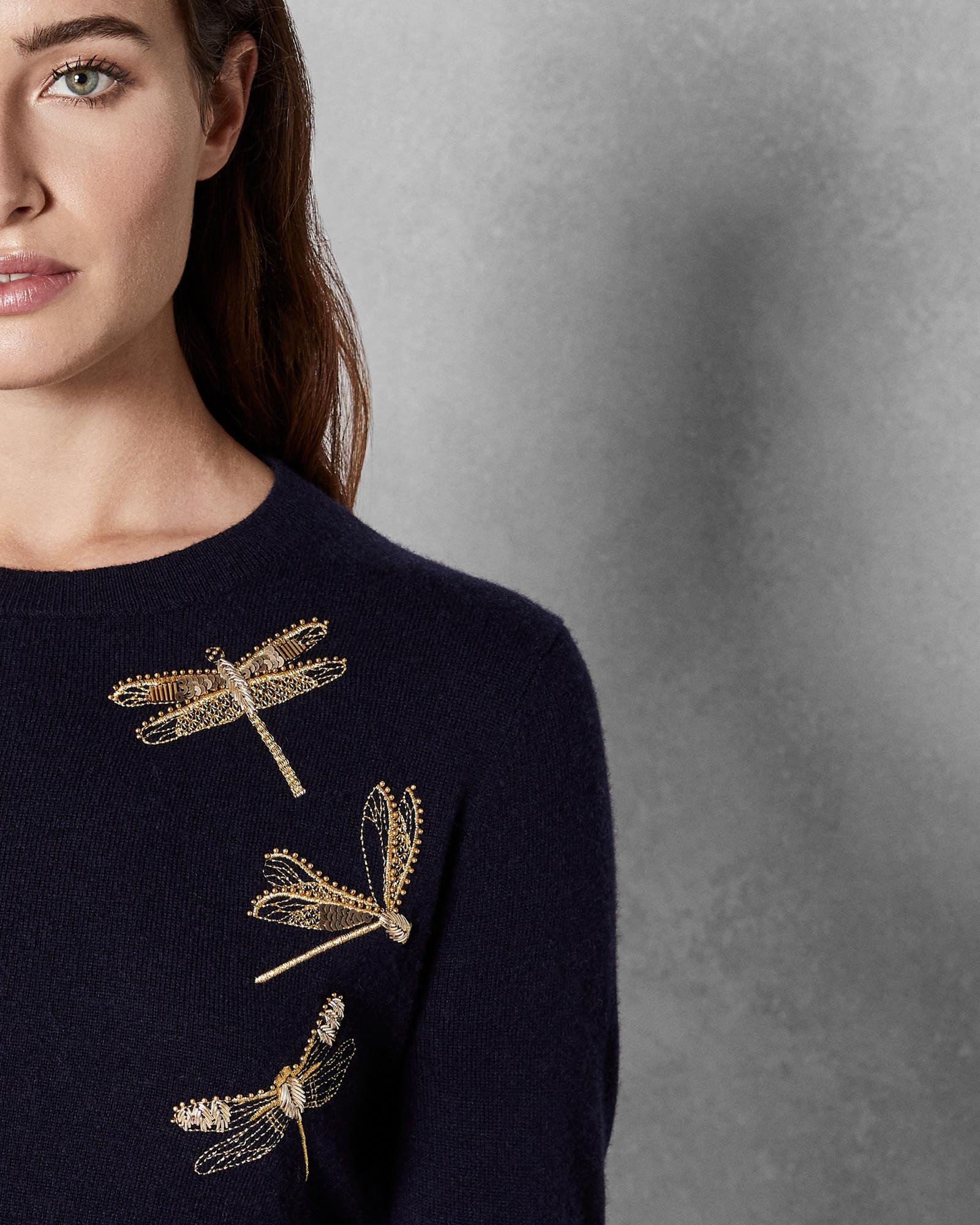ted baker dragonfly sweater
