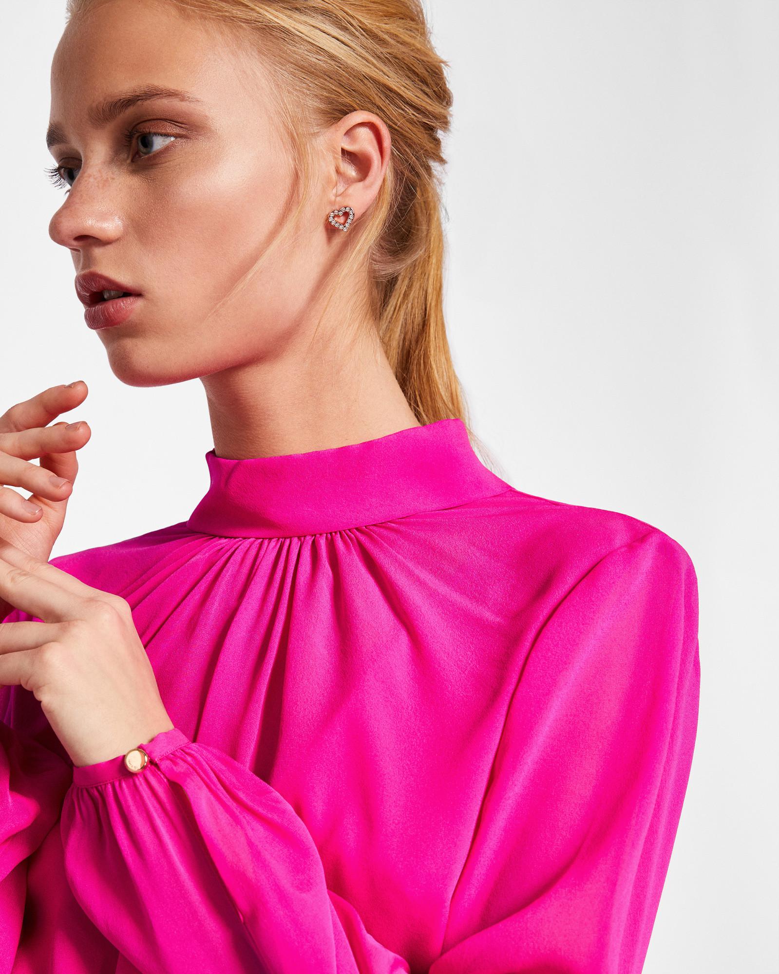 ted baker high neck blouse