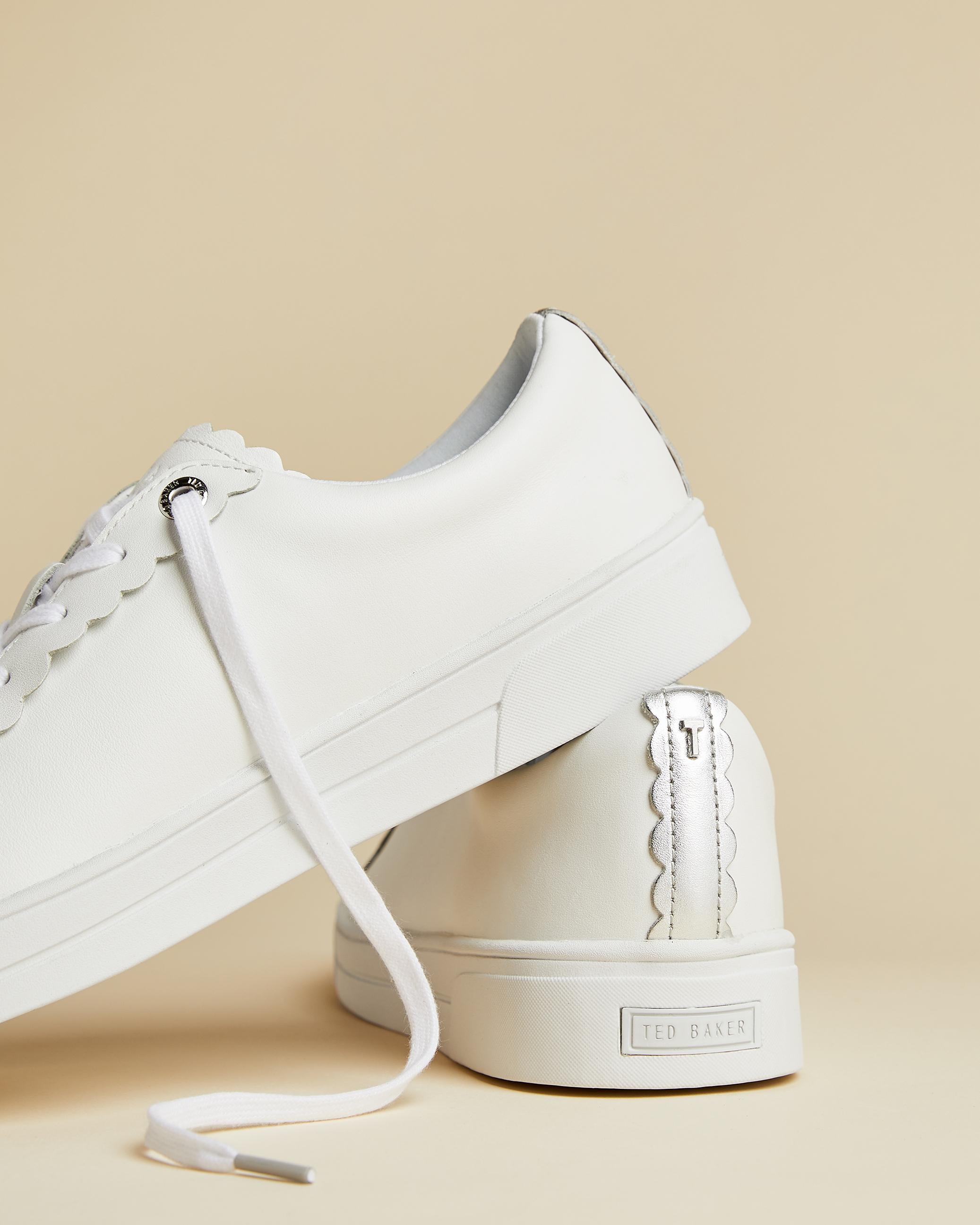 ted baker scallop trainers