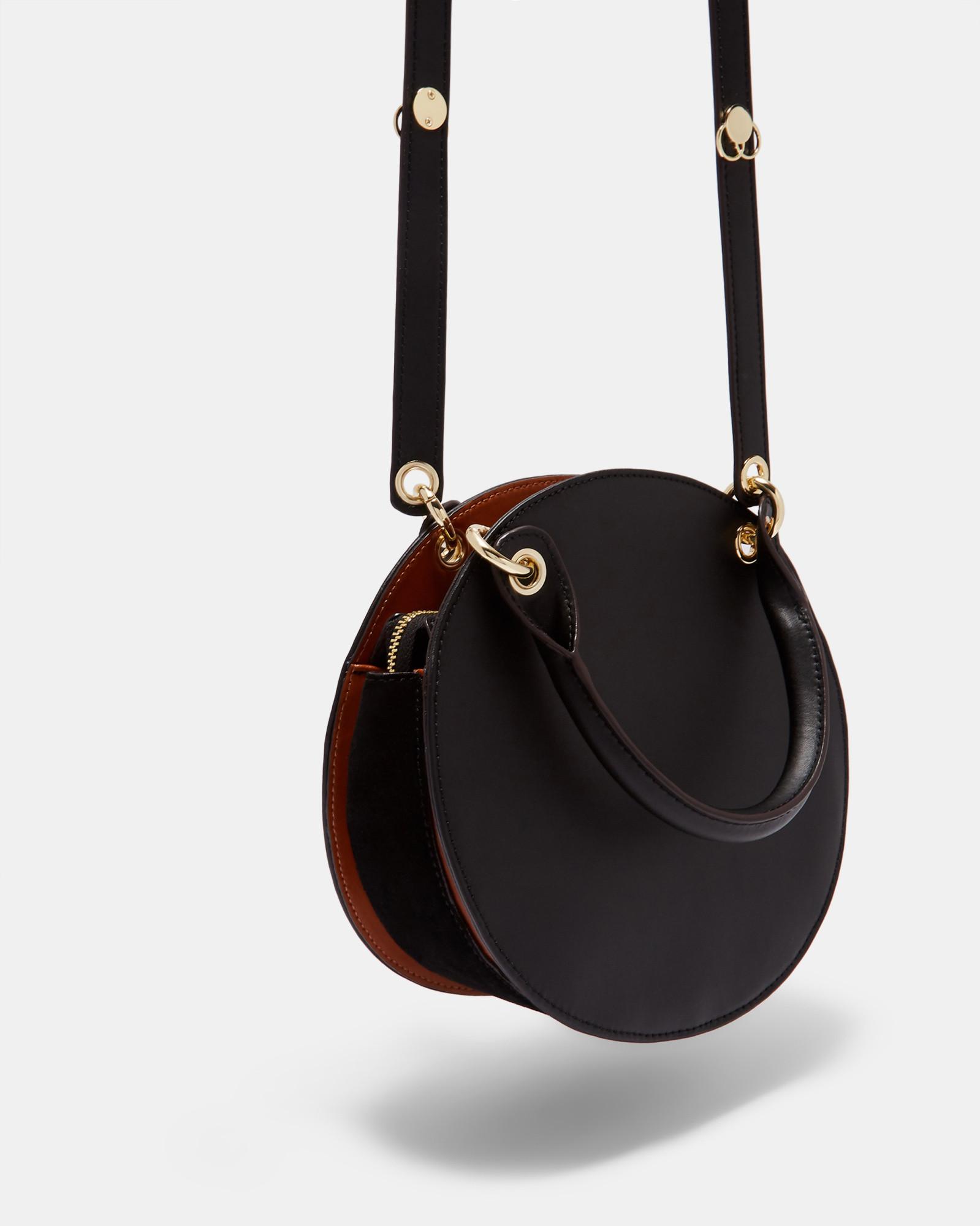 Ted baker sunnie leather circular bag sale
