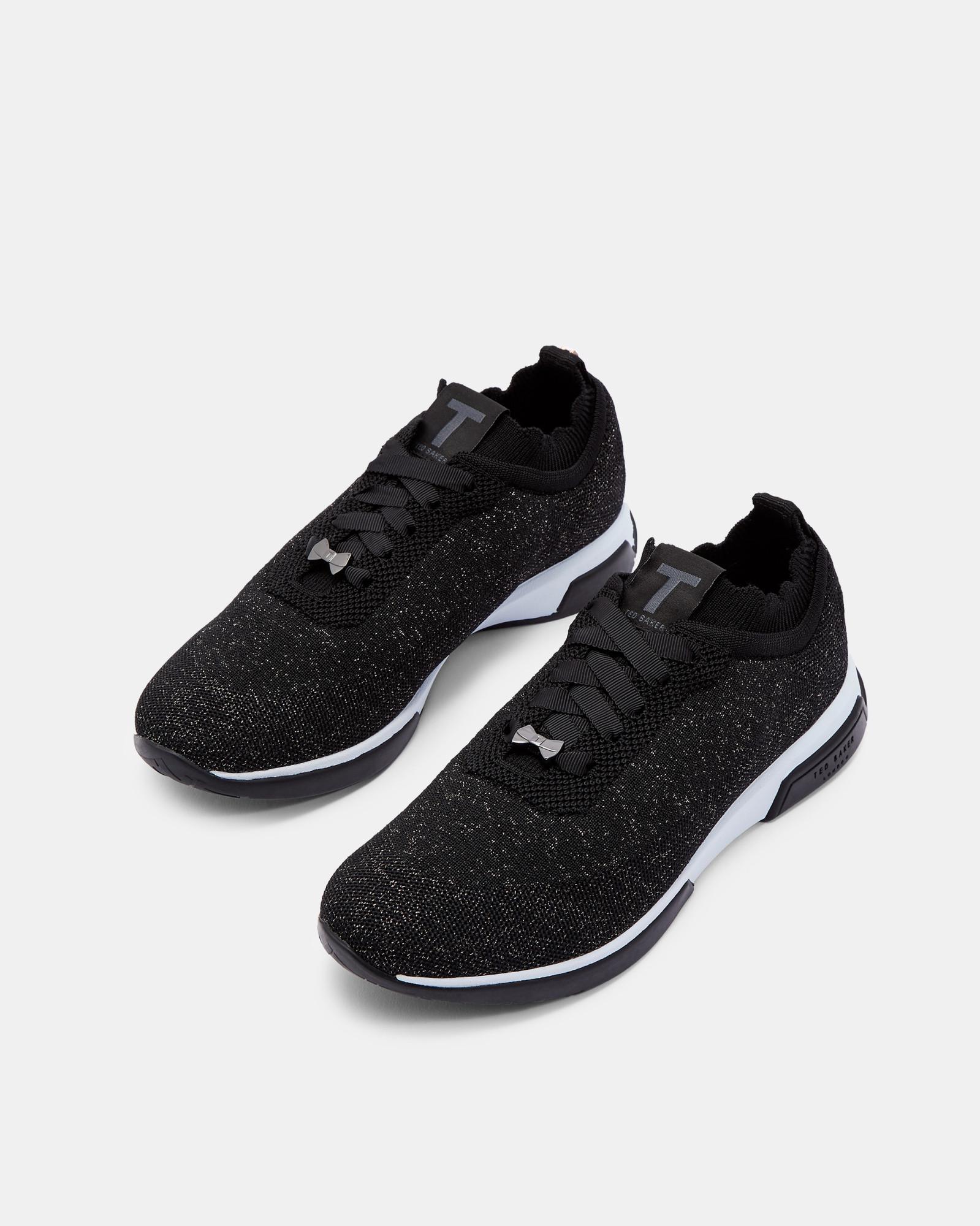 ted baker black womens trainers
