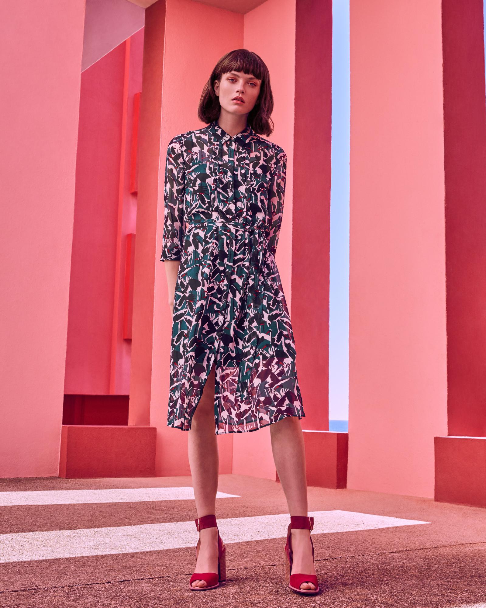 ted baker crane dress