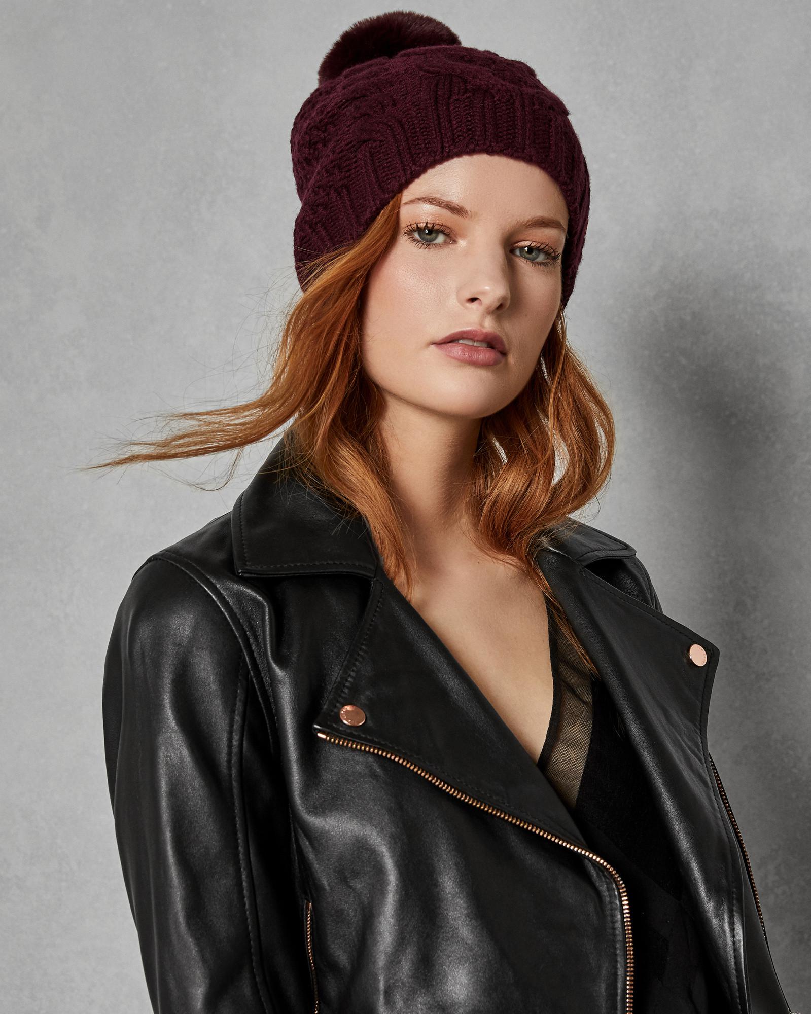 ted baker bee embellished hat