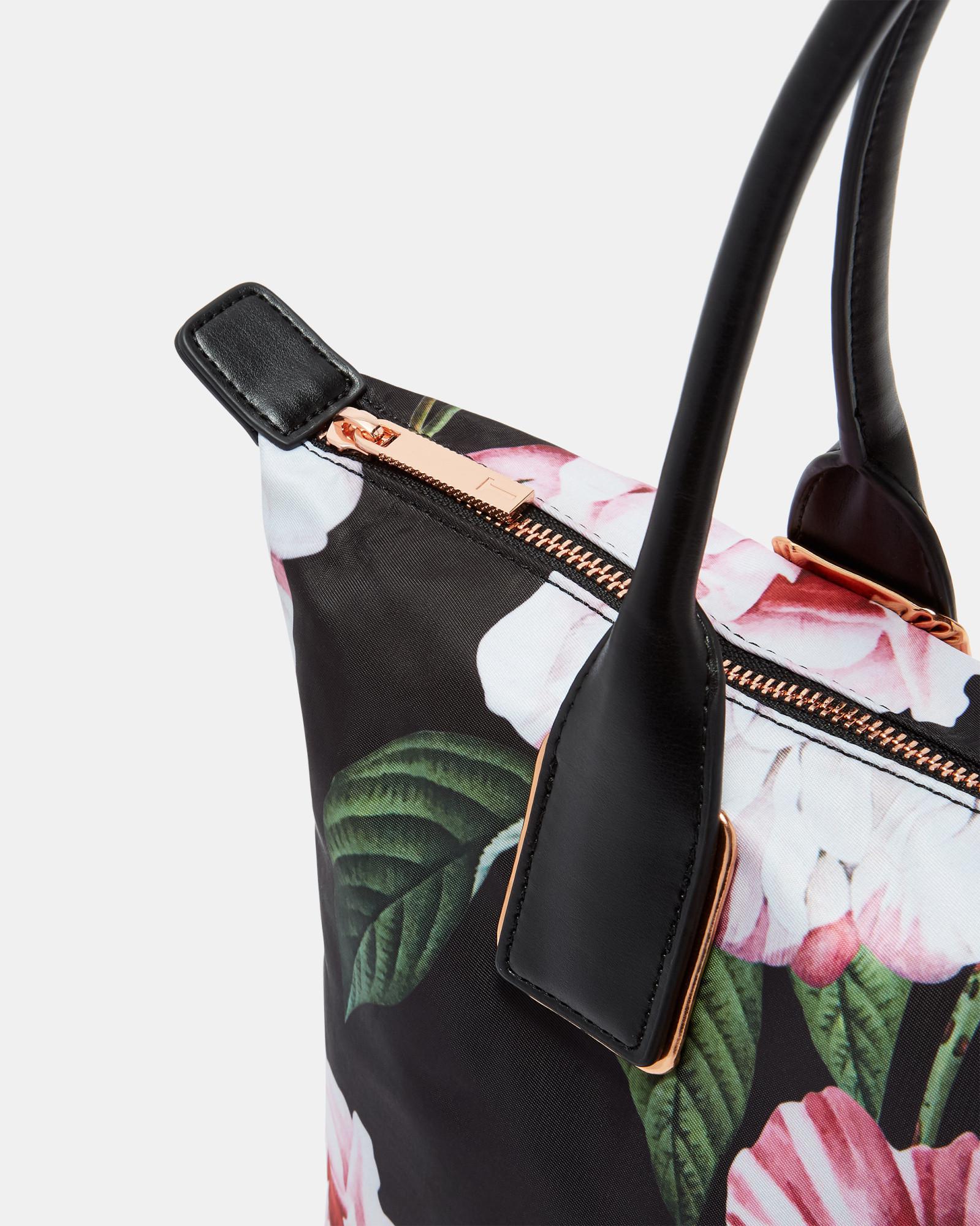 Ted Baker Synthetic Iguazu Small Nylon Tote Bag in Black Lyst