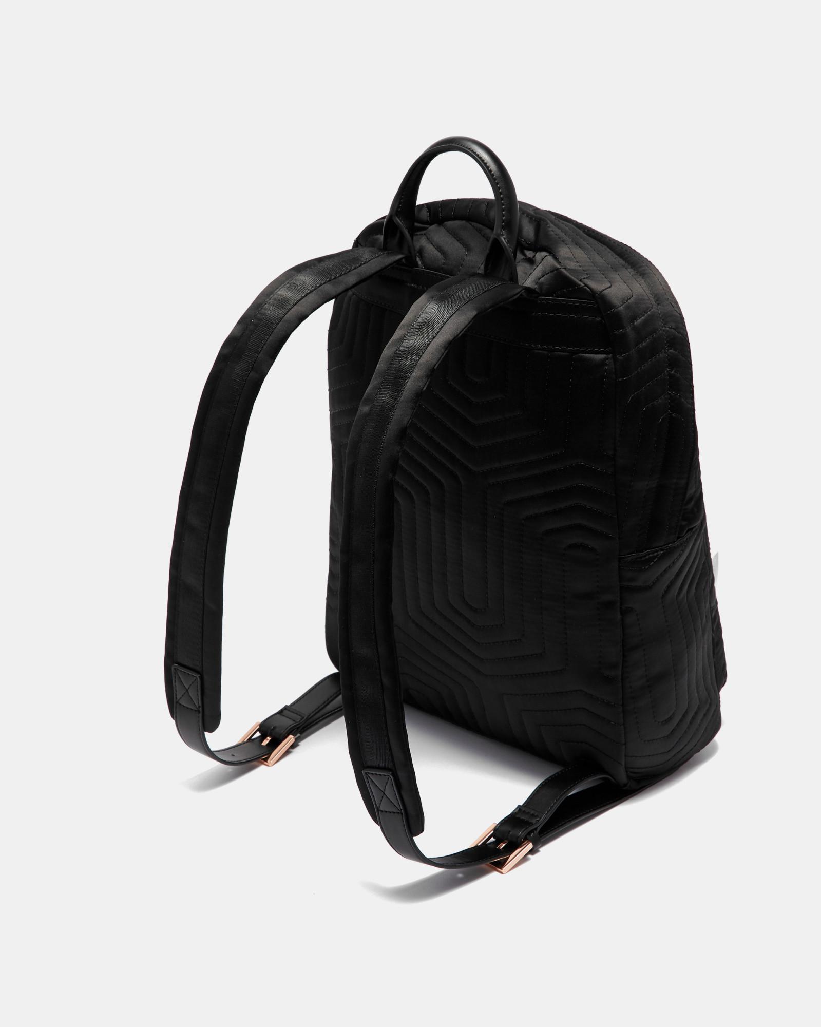 ted baker quilted bow backpack