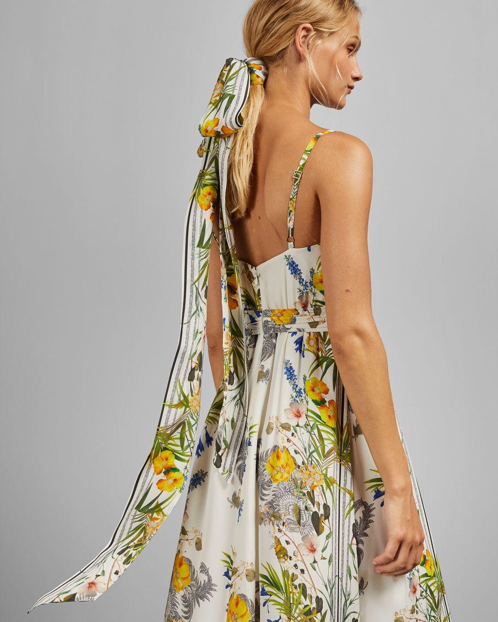 ted baker silk dress