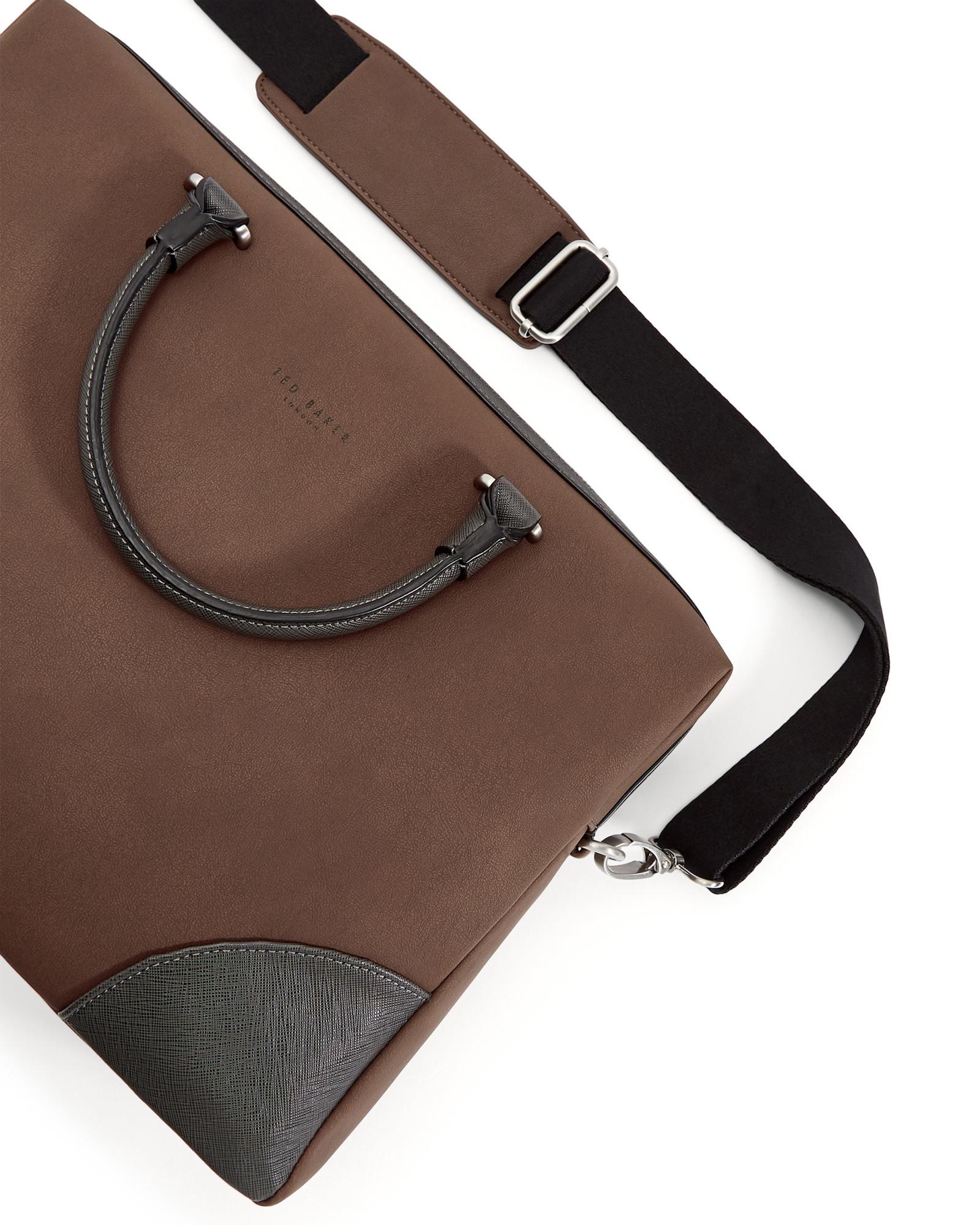 natty nubuck messenger bag