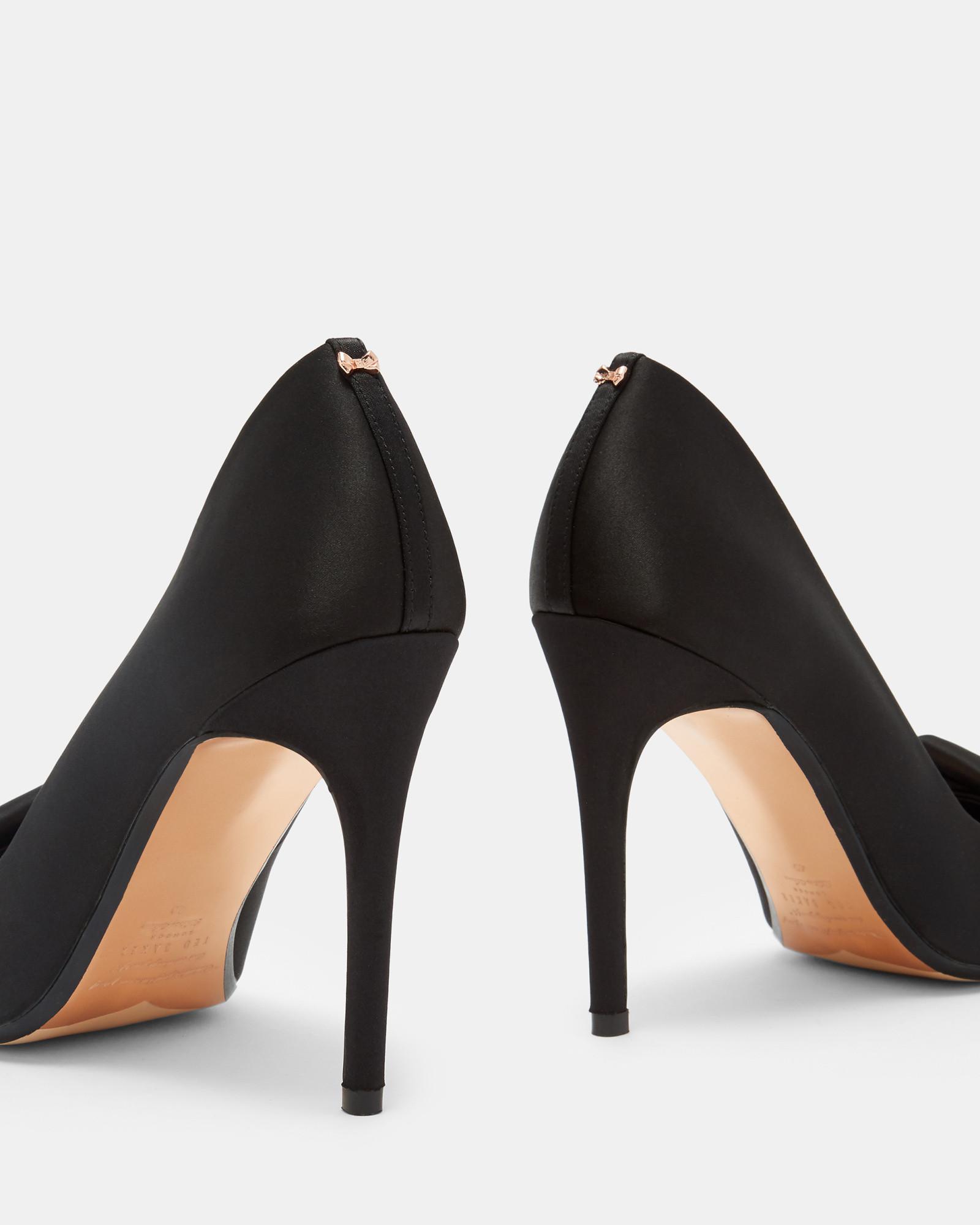 Ted Baker Knotted Bow Satin Courts in 