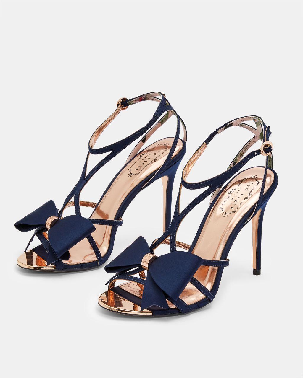 Ted Baker Stiletto Sandals in Blue 