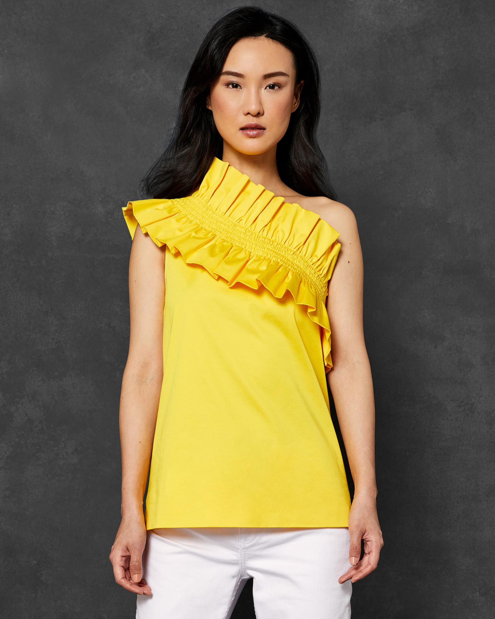 ted baker yellow top