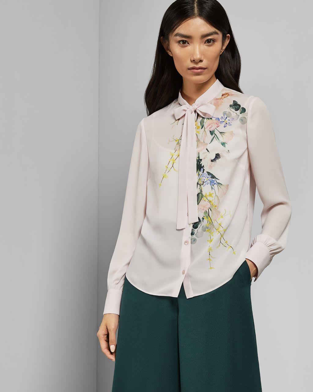 ted baker ruffle blouse