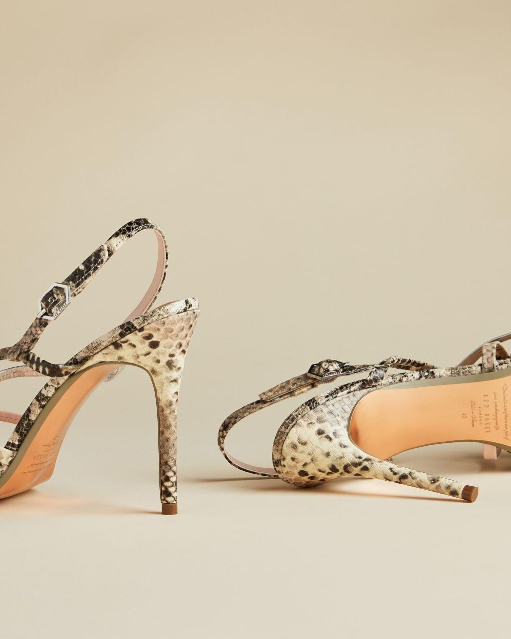 ted baker snake print trainers