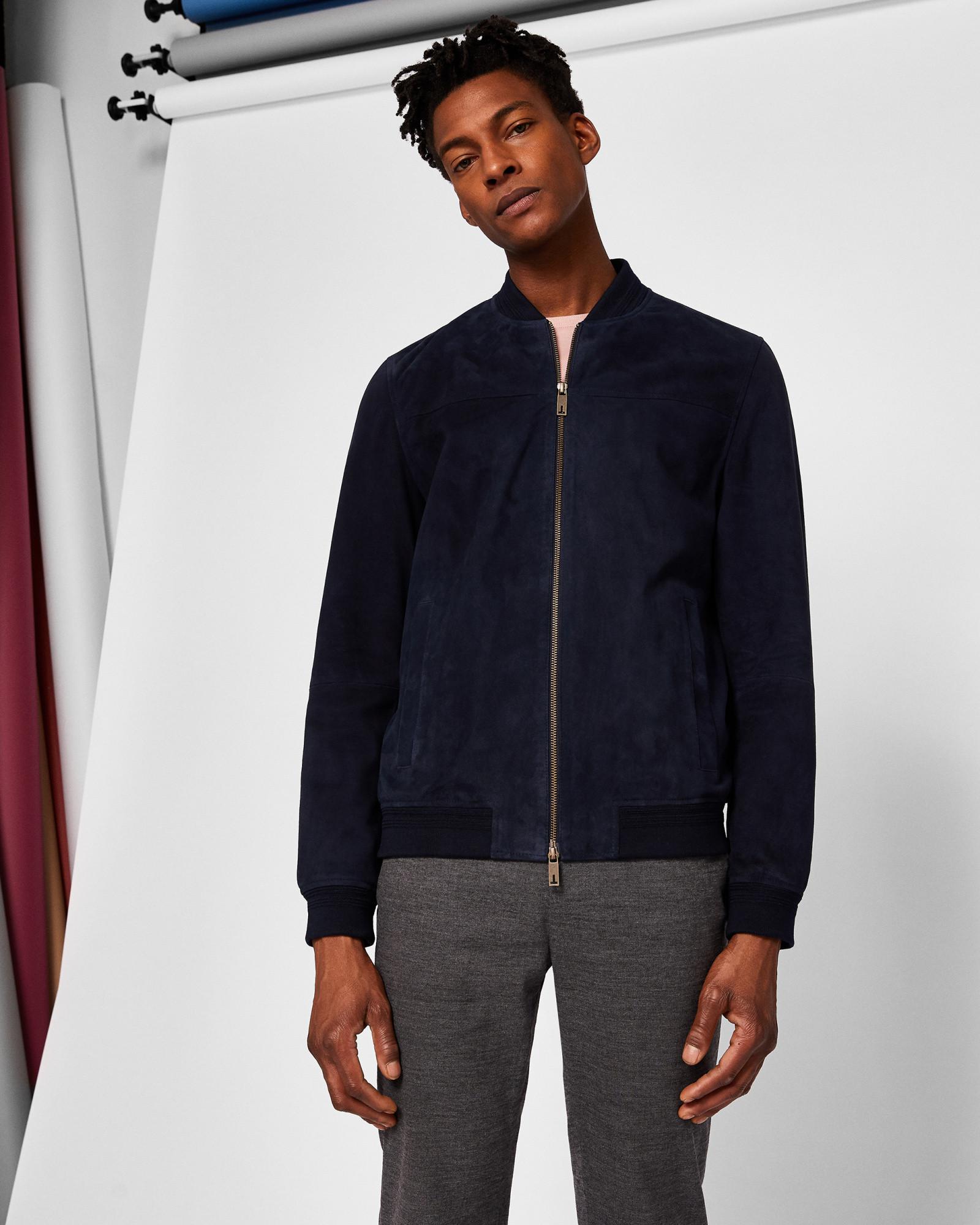 ted baker suede jacket