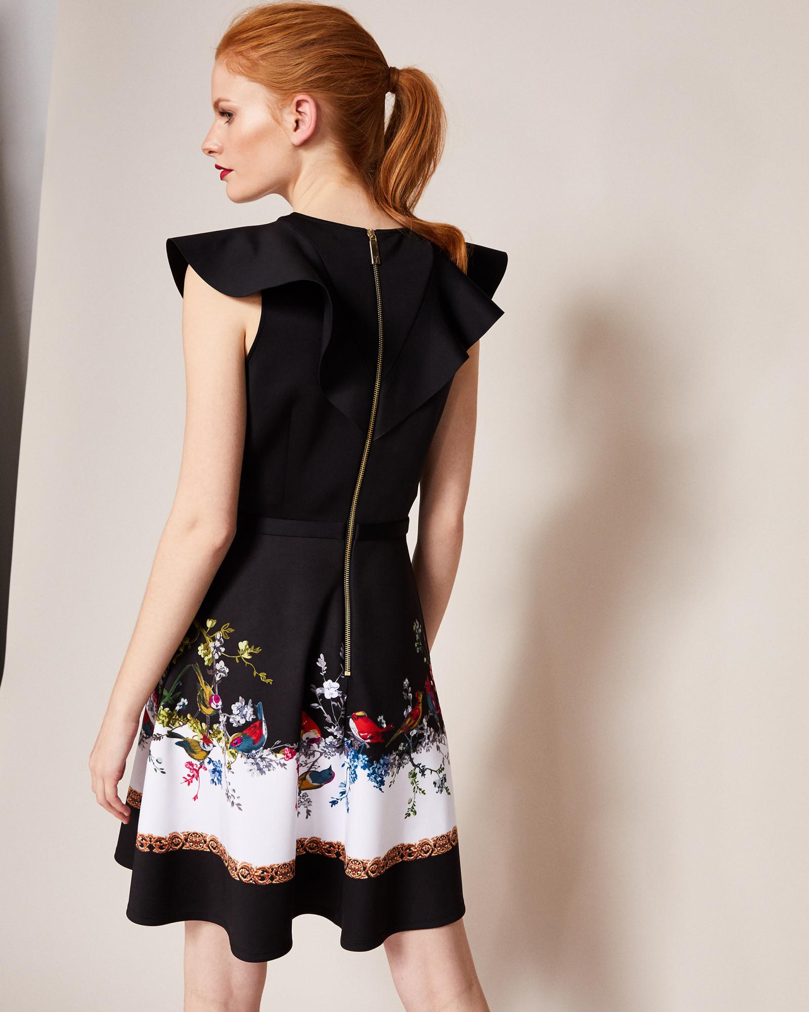 ted baker opulent fauna dress