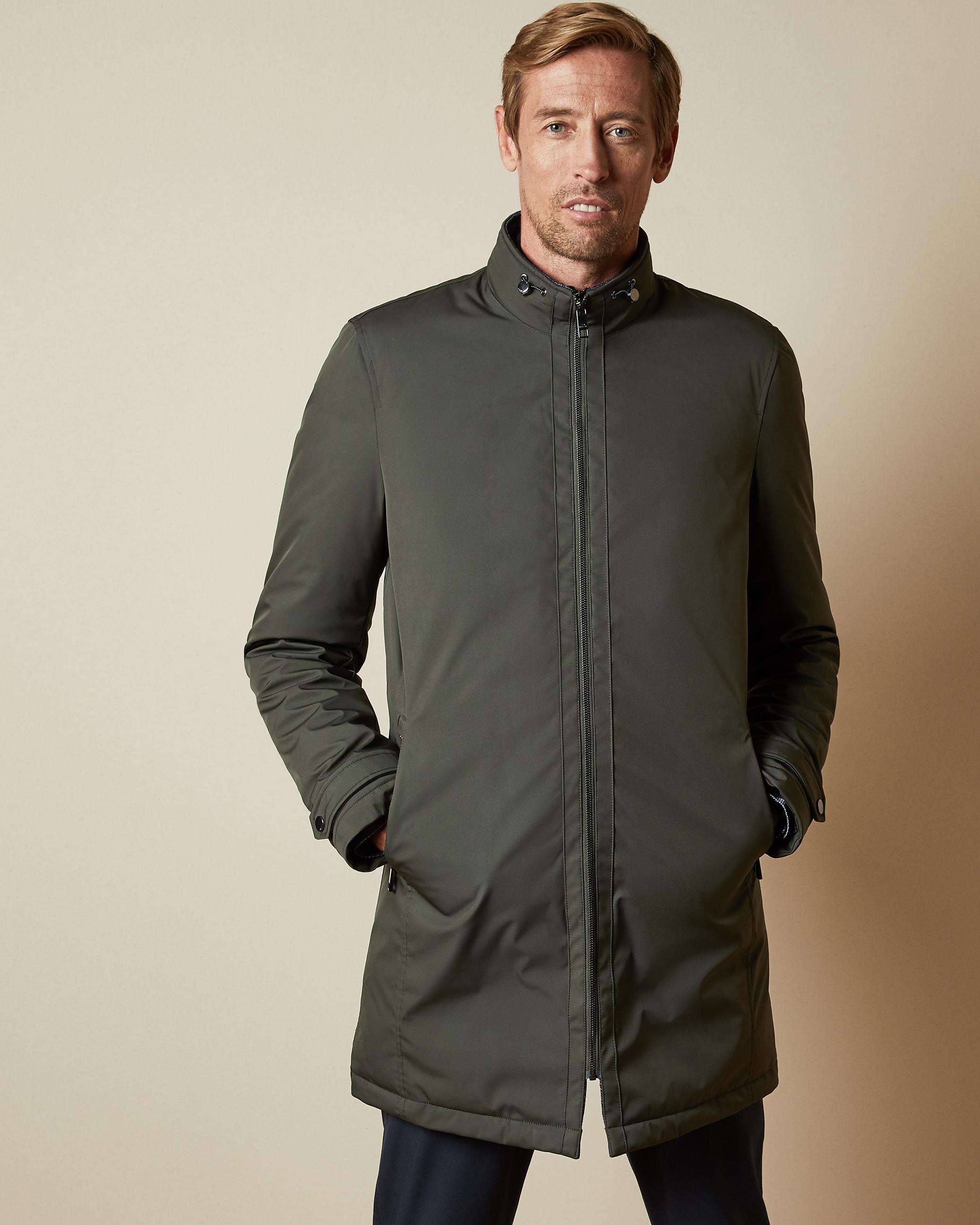 ted baker funnel neck jacket