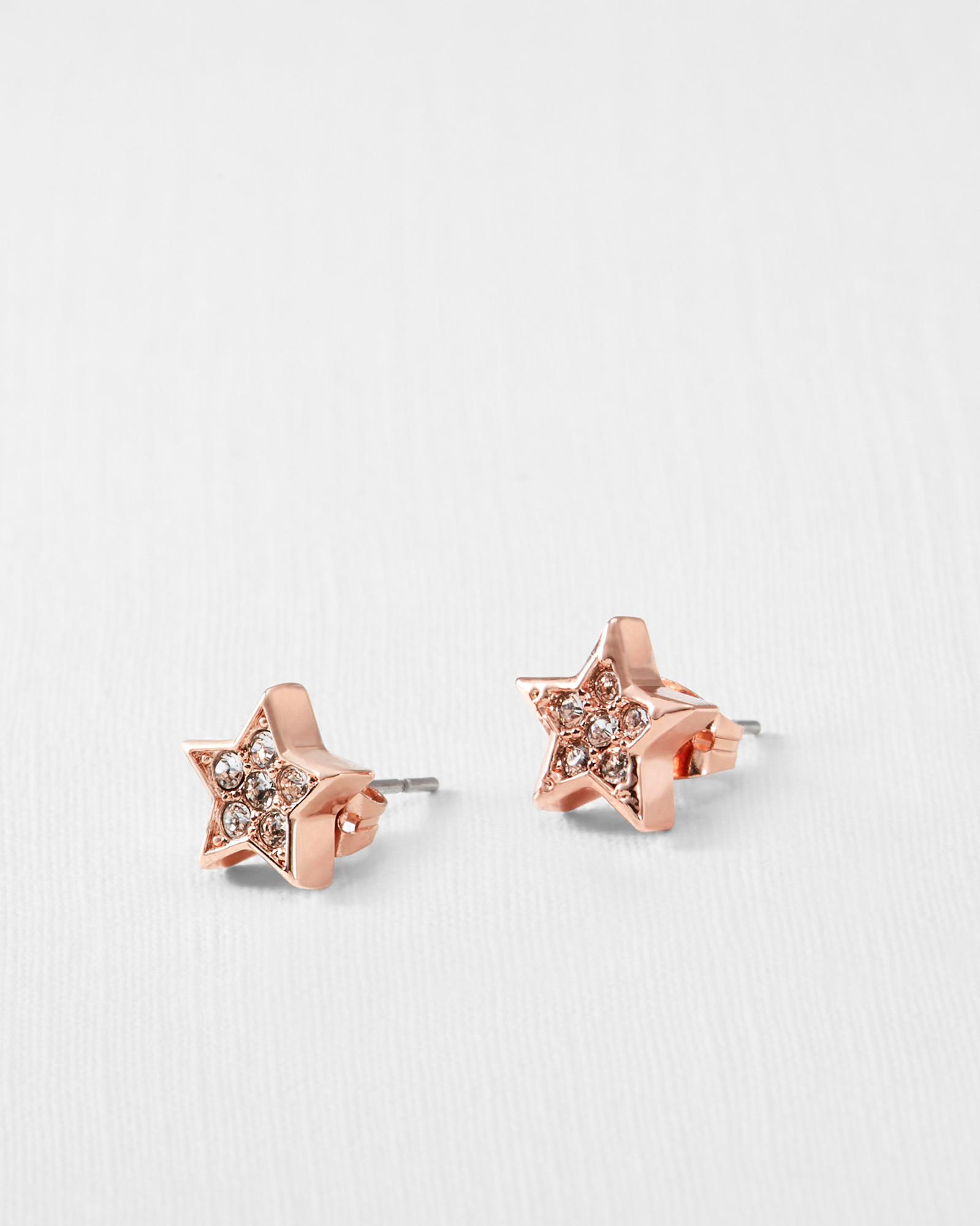 ted baker star stud earrings