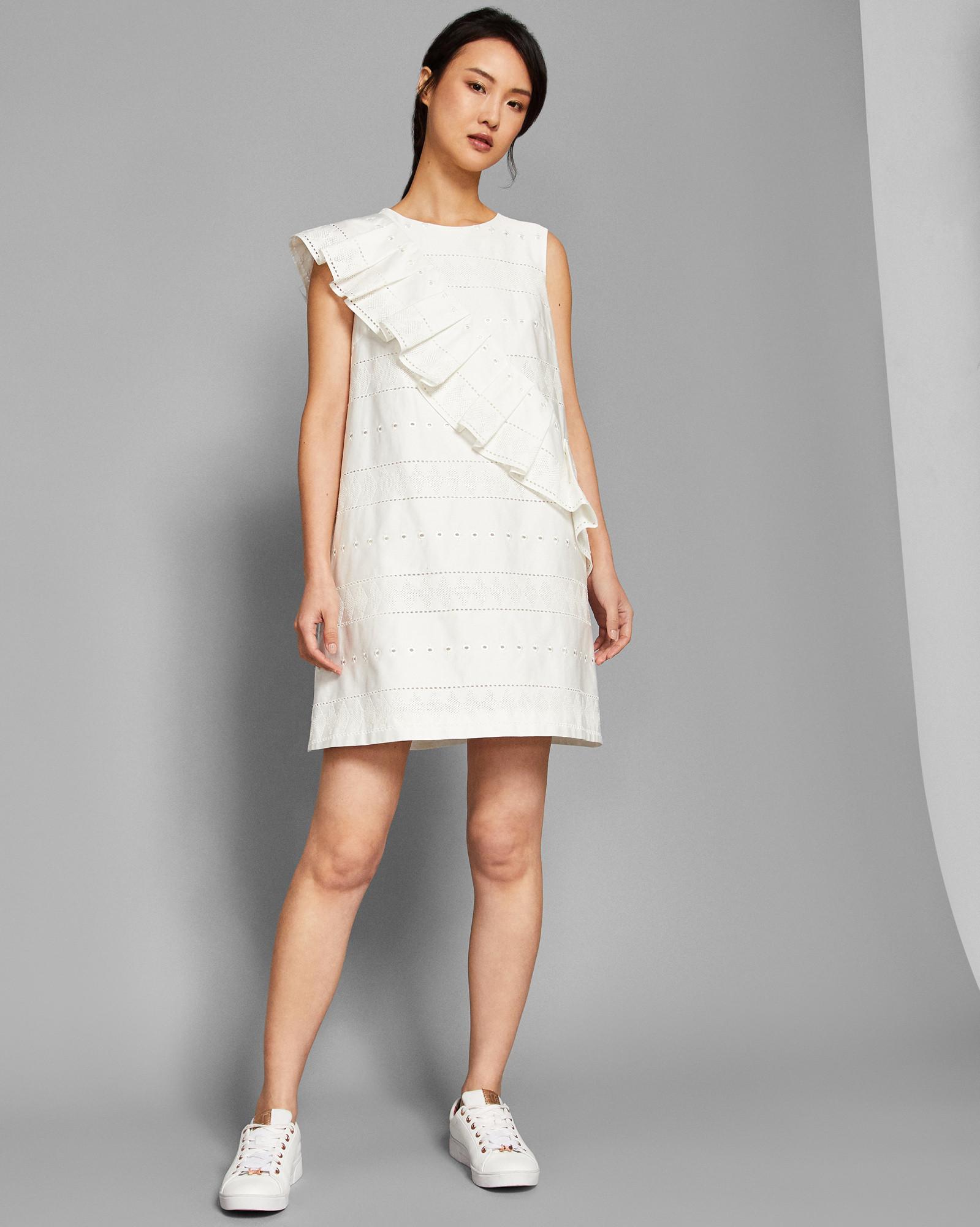 ted baker frill dress