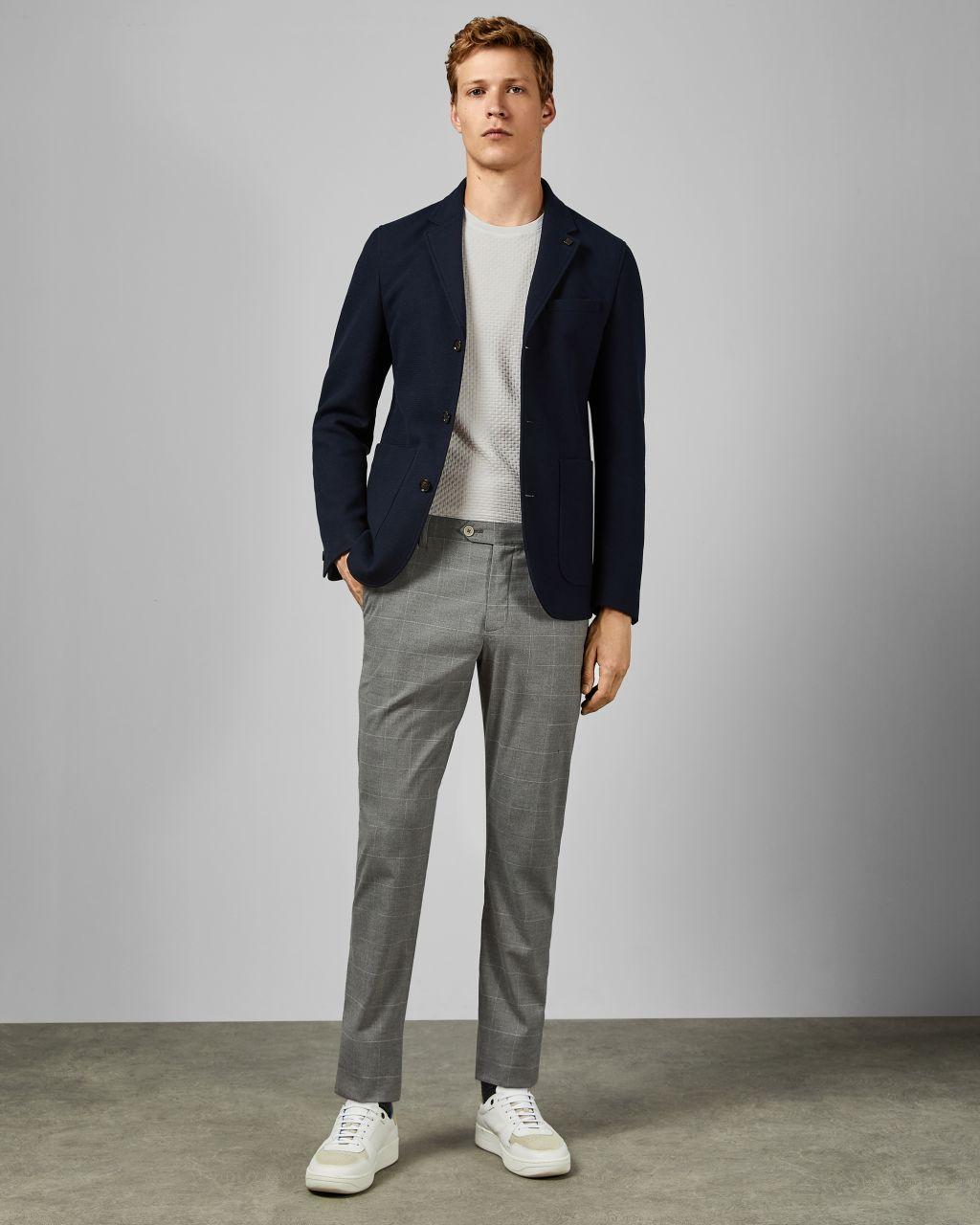 ted baker herringbone jersey jacket