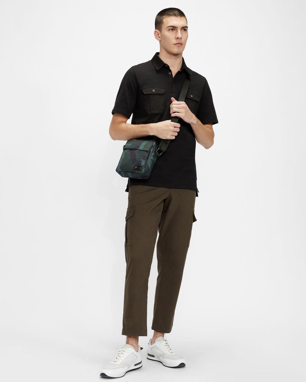 military style polo
