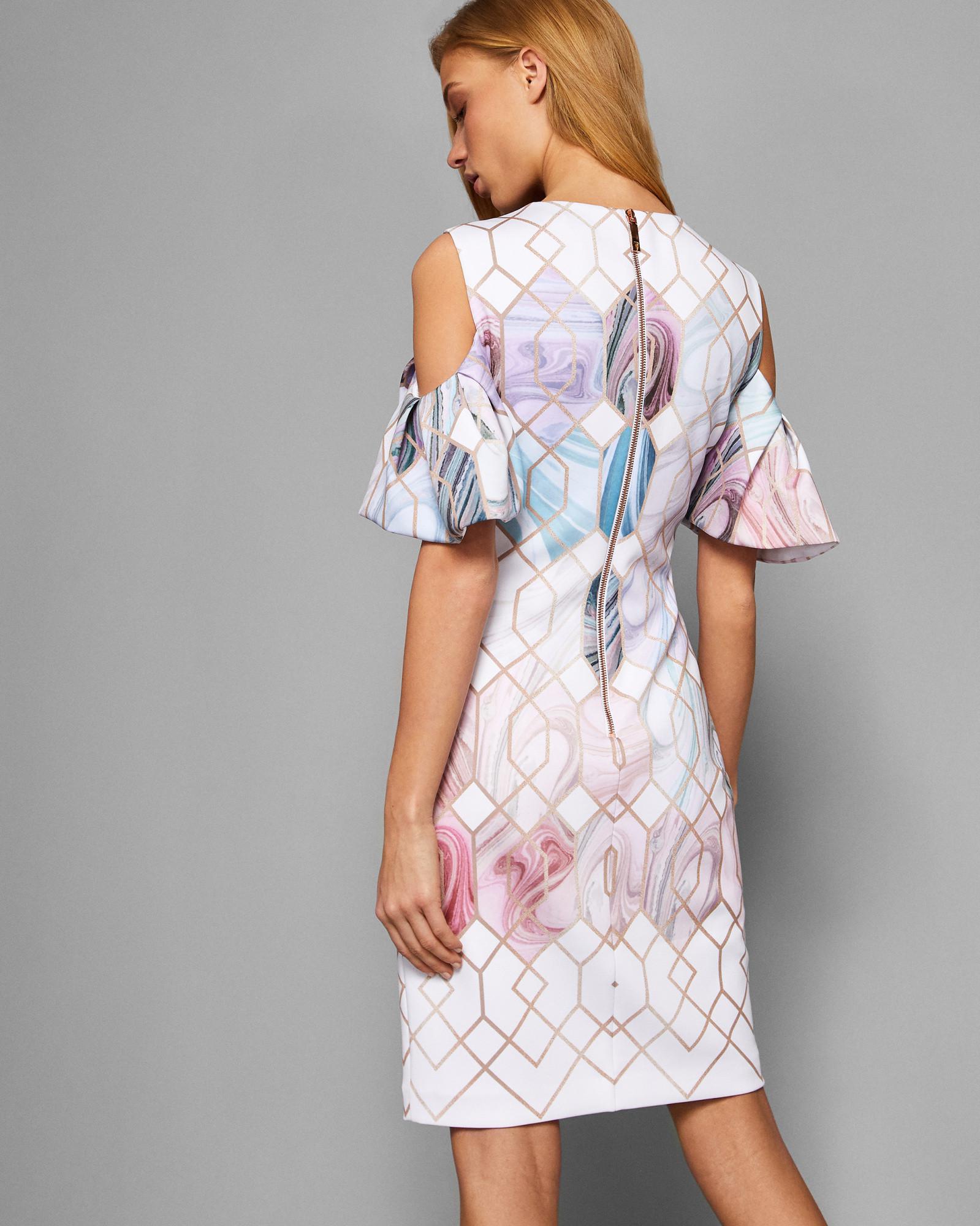 Ted baker sea of clouds dress Clearance