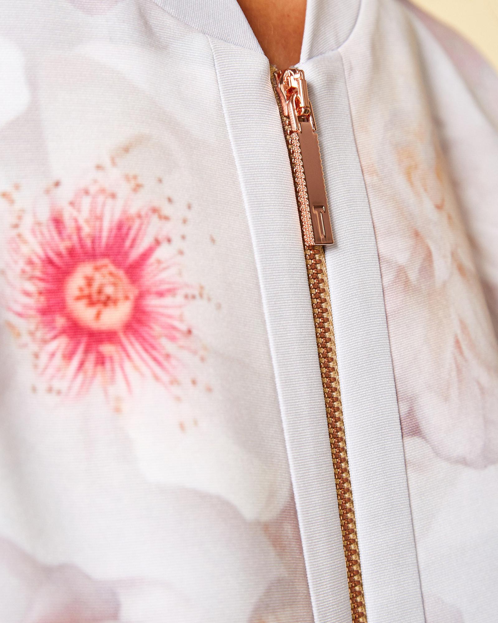 ted baker grey bomber jacket