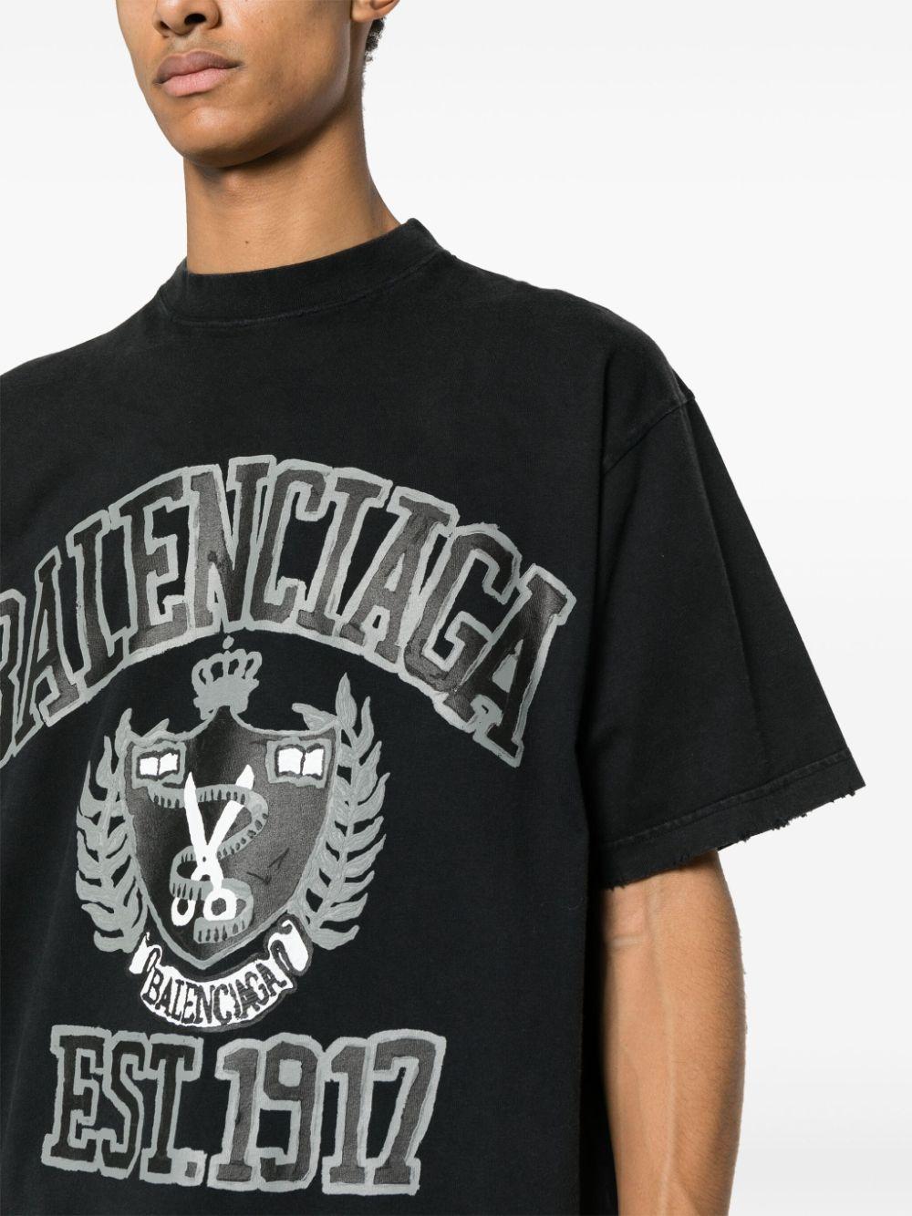 Balenciaga est 1917 t shirt sale