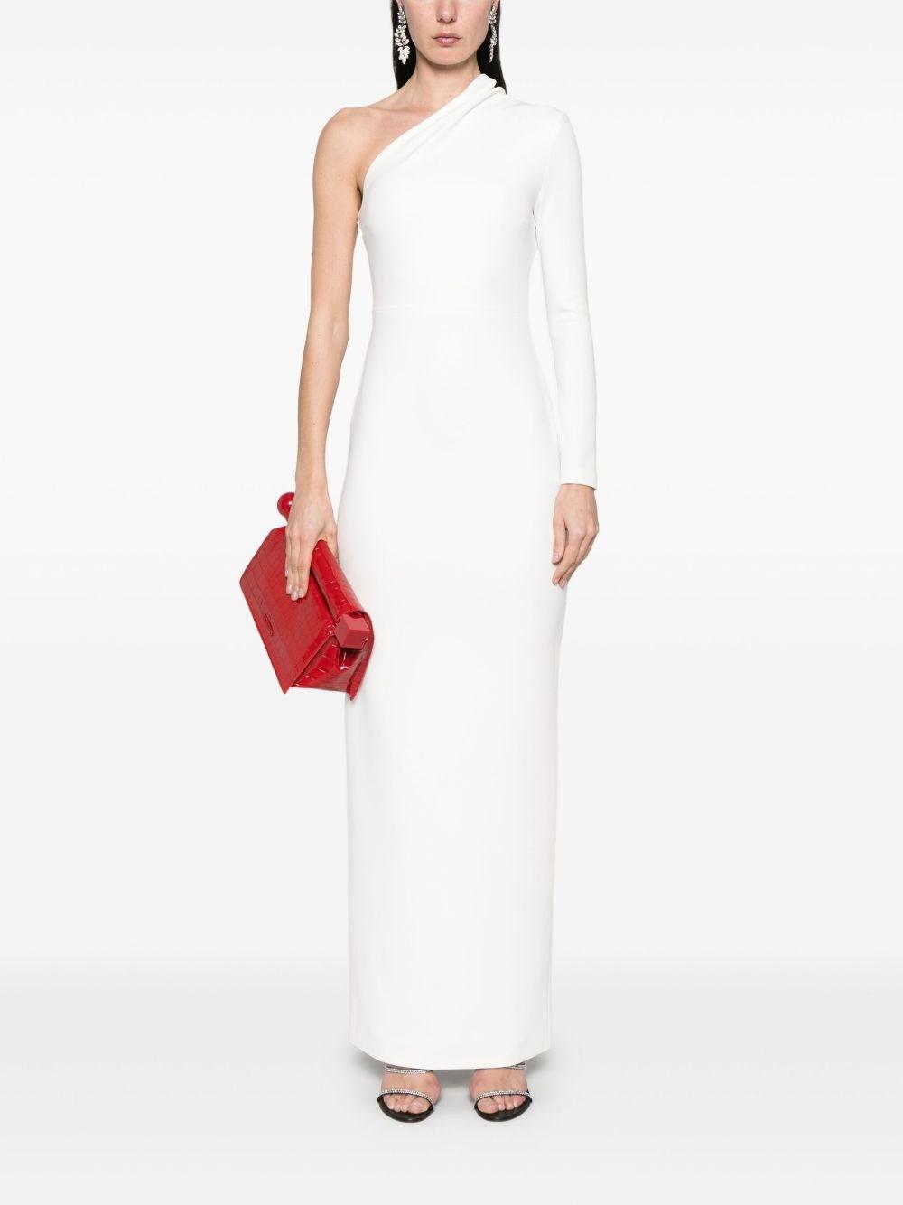 Solace London Joana Maxi Dress in White | Lyst