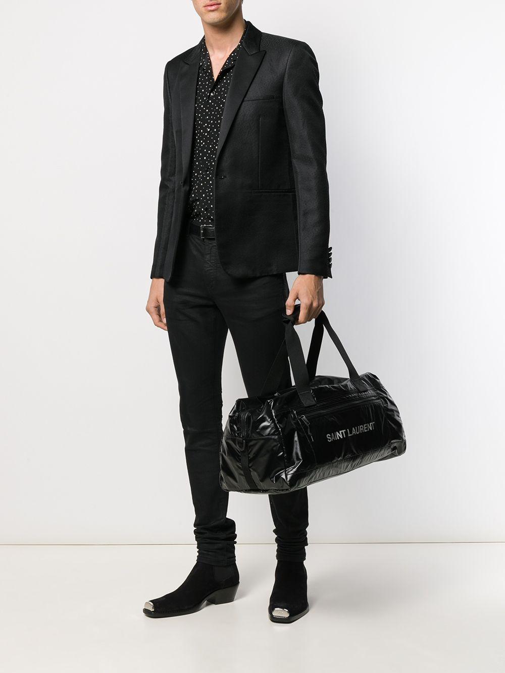 Saint Laurent Synthetic Nuxx Duffle Bag in Black for Men - Save 25 