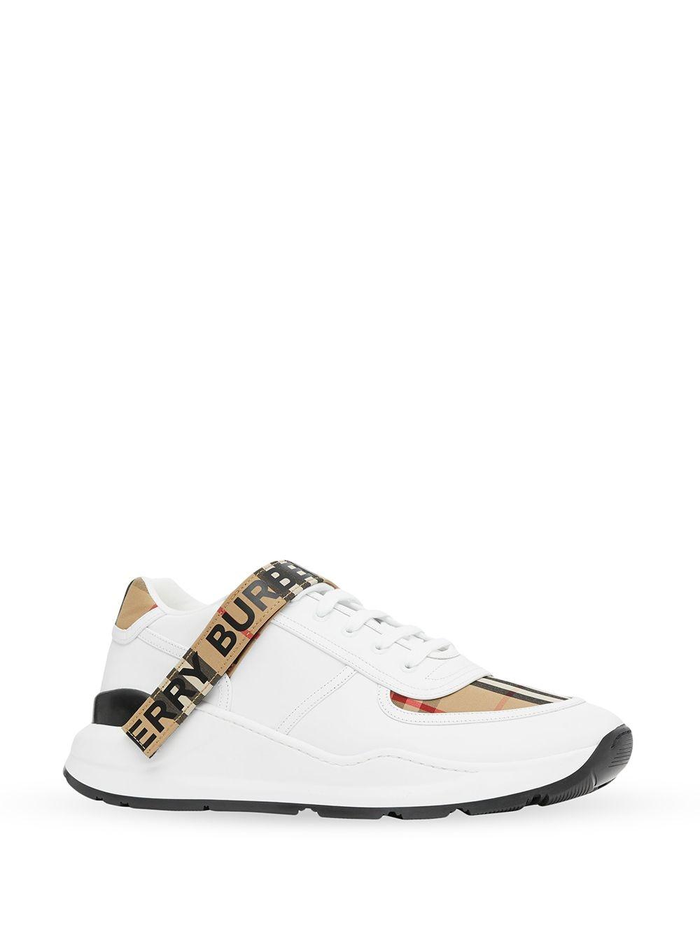 Burberry Ronnie Sneaker in Beige (White) for Men | Lyst