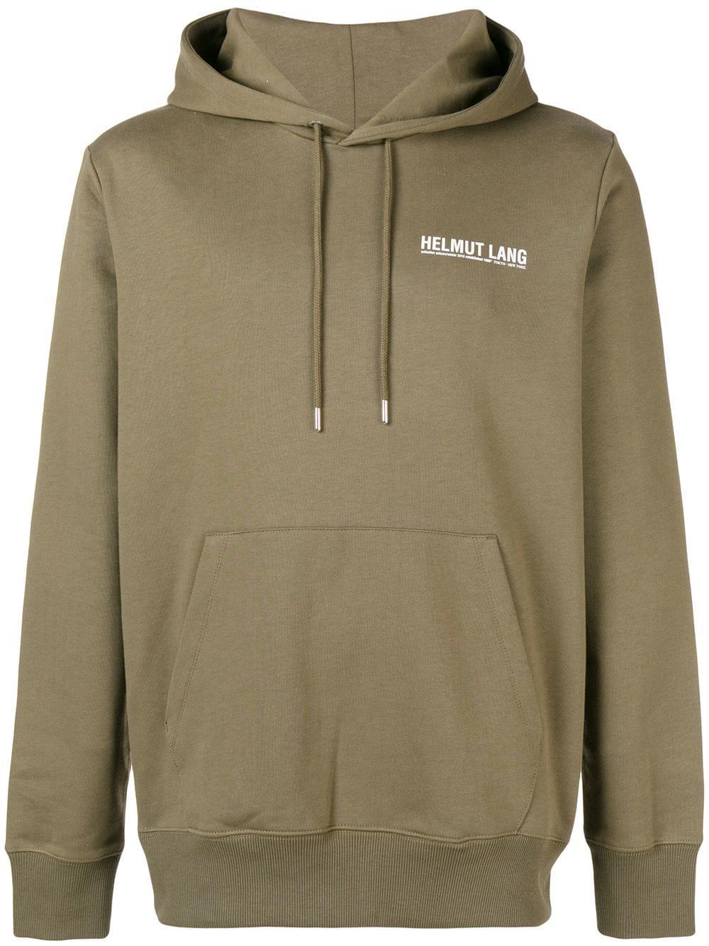 green helmut lang hoodie