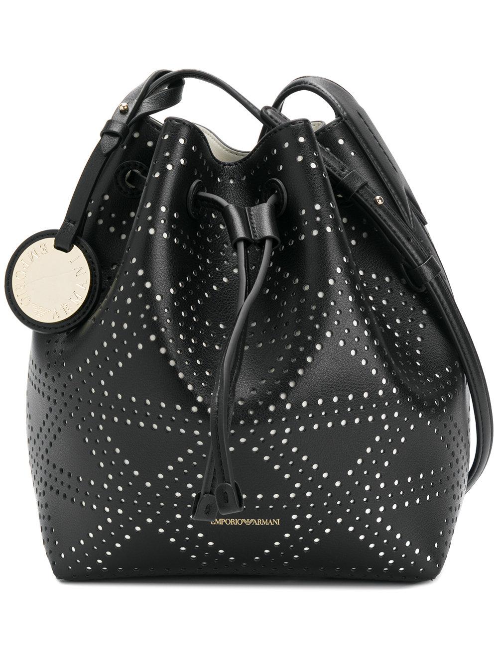 emporio armani bucket bag