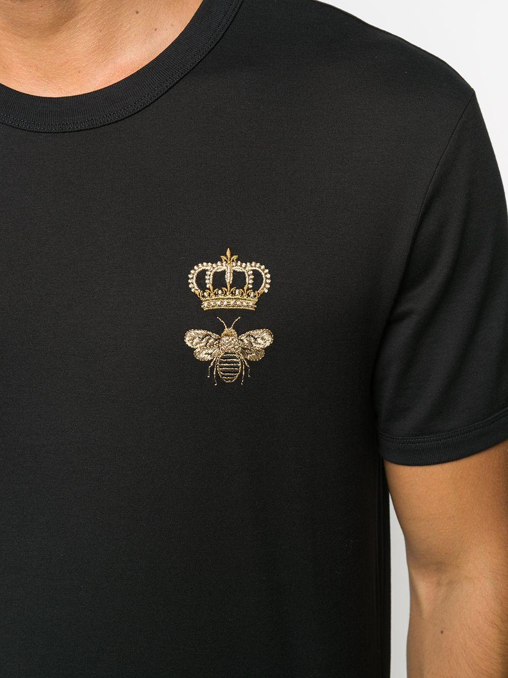 mens black dolce and gabbana t shirt