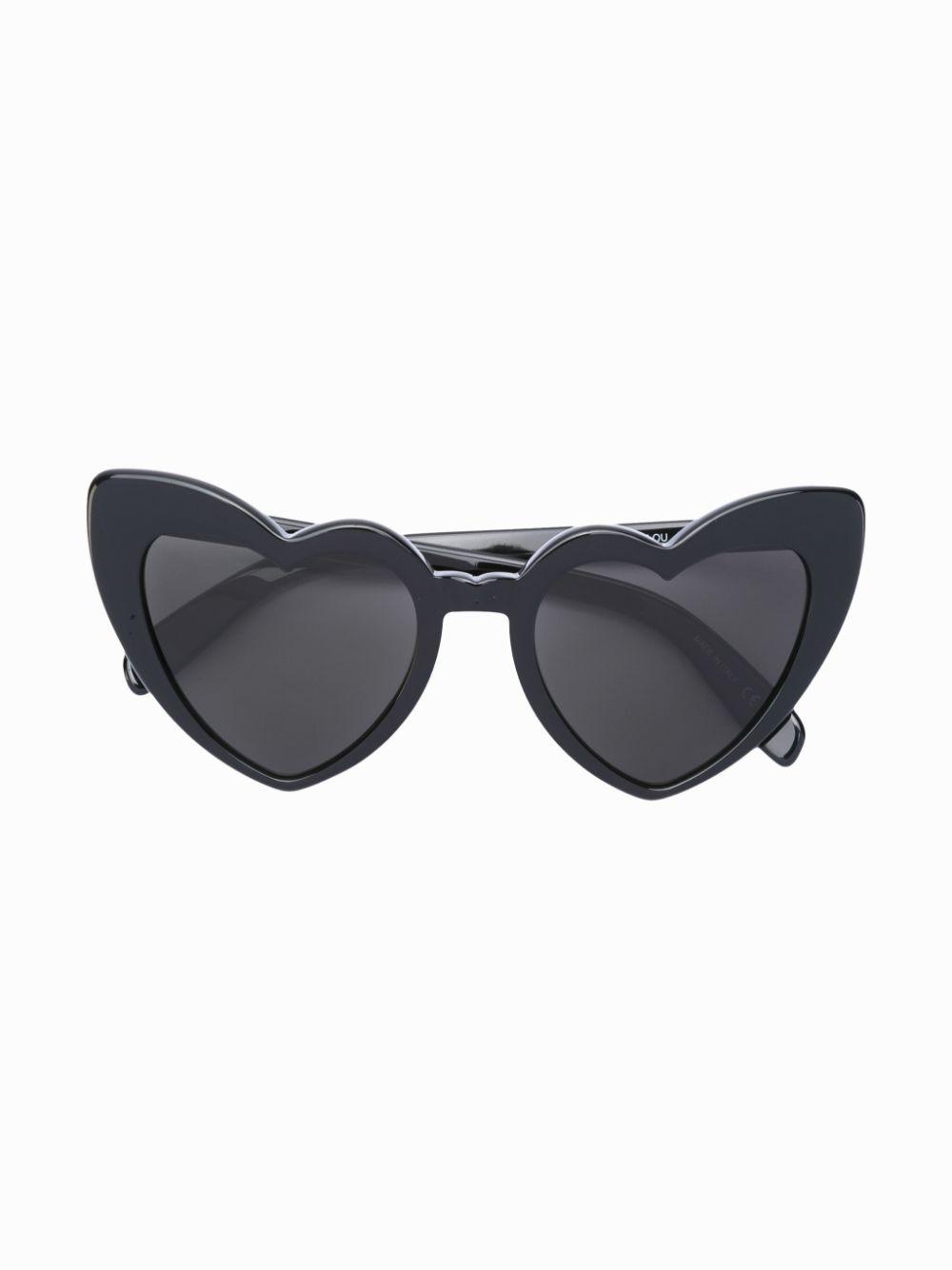 Saint Laurent Loulou Sunglasses in Black - Save 40% | Lyst