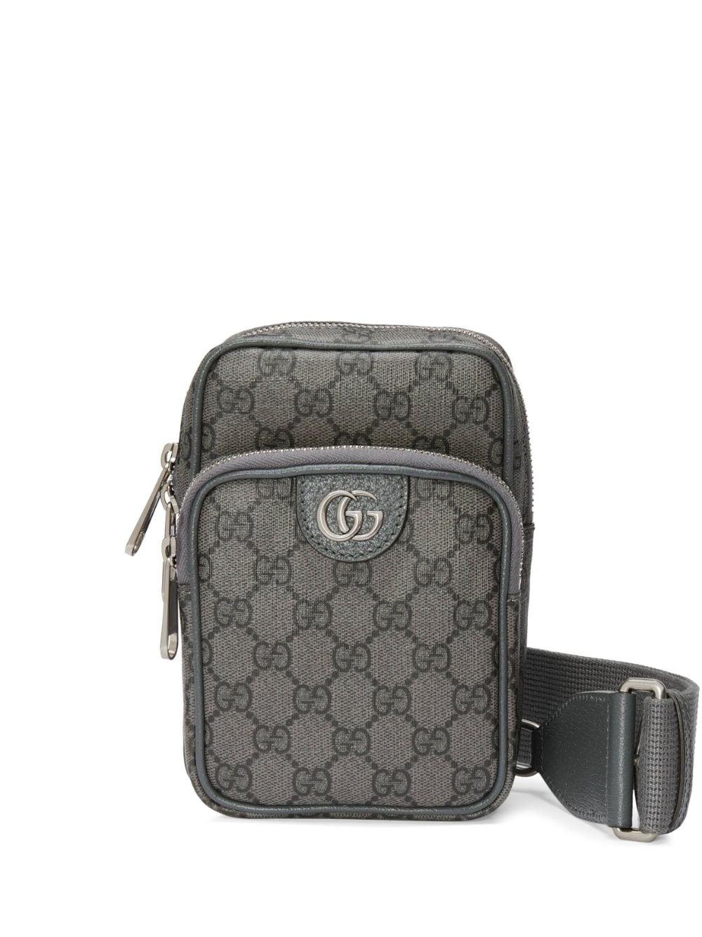 Gucci Ophidia GG Mini Bag in Gray for Men | Lyst