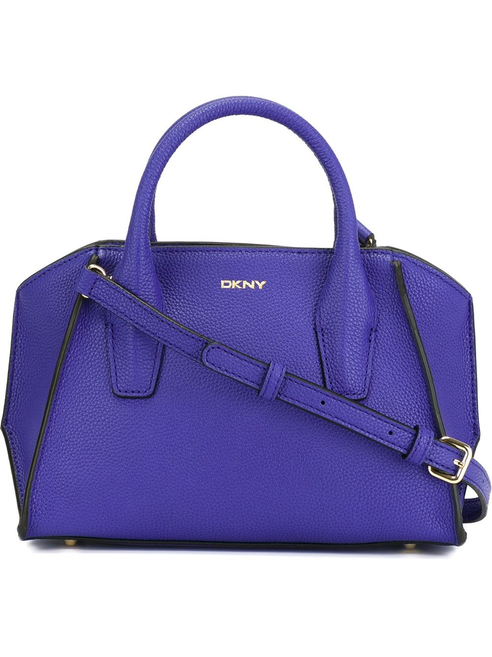 DKNY Leather Mini 'chelsea' Crossbody Bag in Blue Lyst
