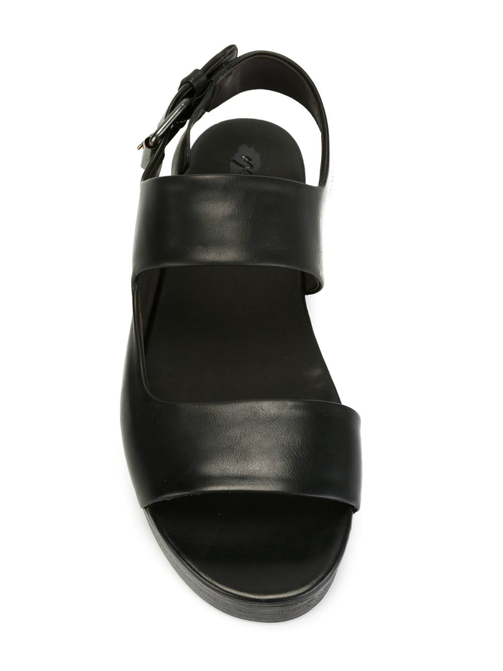 slingback flat sandals