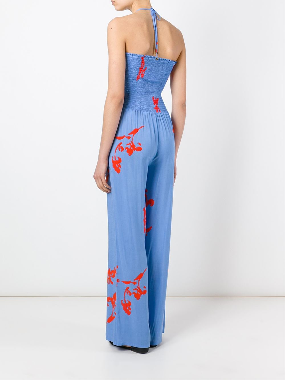 Tory burch Blue And Red Jumpsuit in Blue Lyst
