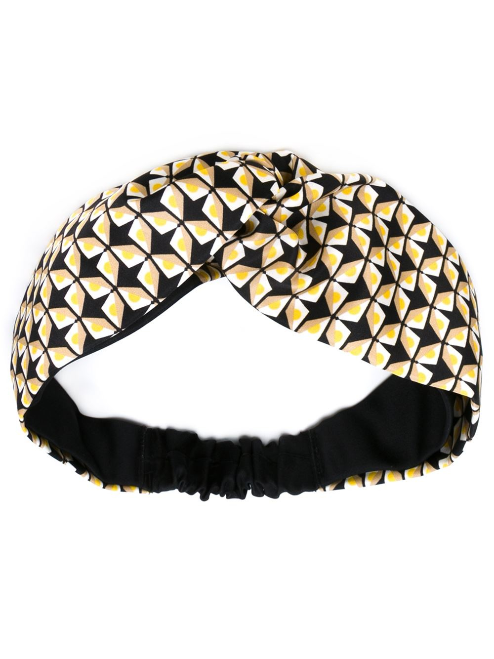 Fendi Silk Headband With Print - Lyst