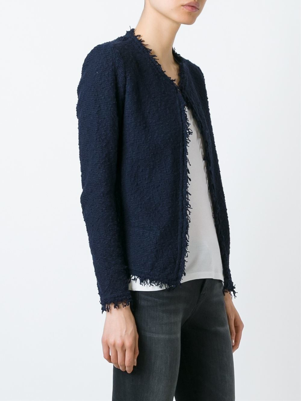 Lyst Iro Shavani Jacket in Blue Lyst Iro Shavani Jacket in Blue