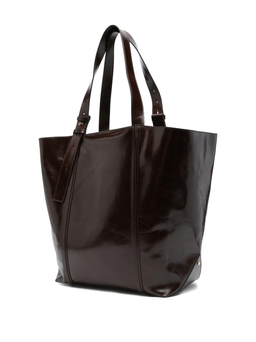 トートバッグ GOLDEN  DELUXE BRAND 24.7 EW SHOPPING BAG IN CANVAS Golden Goose Shopping 24.7 Ew Canvas Bags in Grey | Lyst Canada